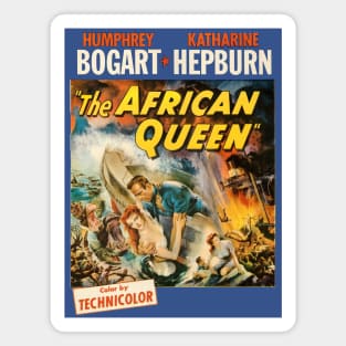 The African Queen Movie Poster Magnet